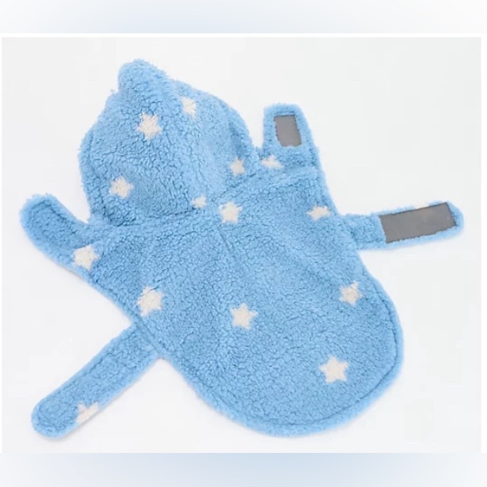 BumbleBella by Jill Martin - NEW -  Sherpa Pet Jacket w/Belly Closure.  M91907.